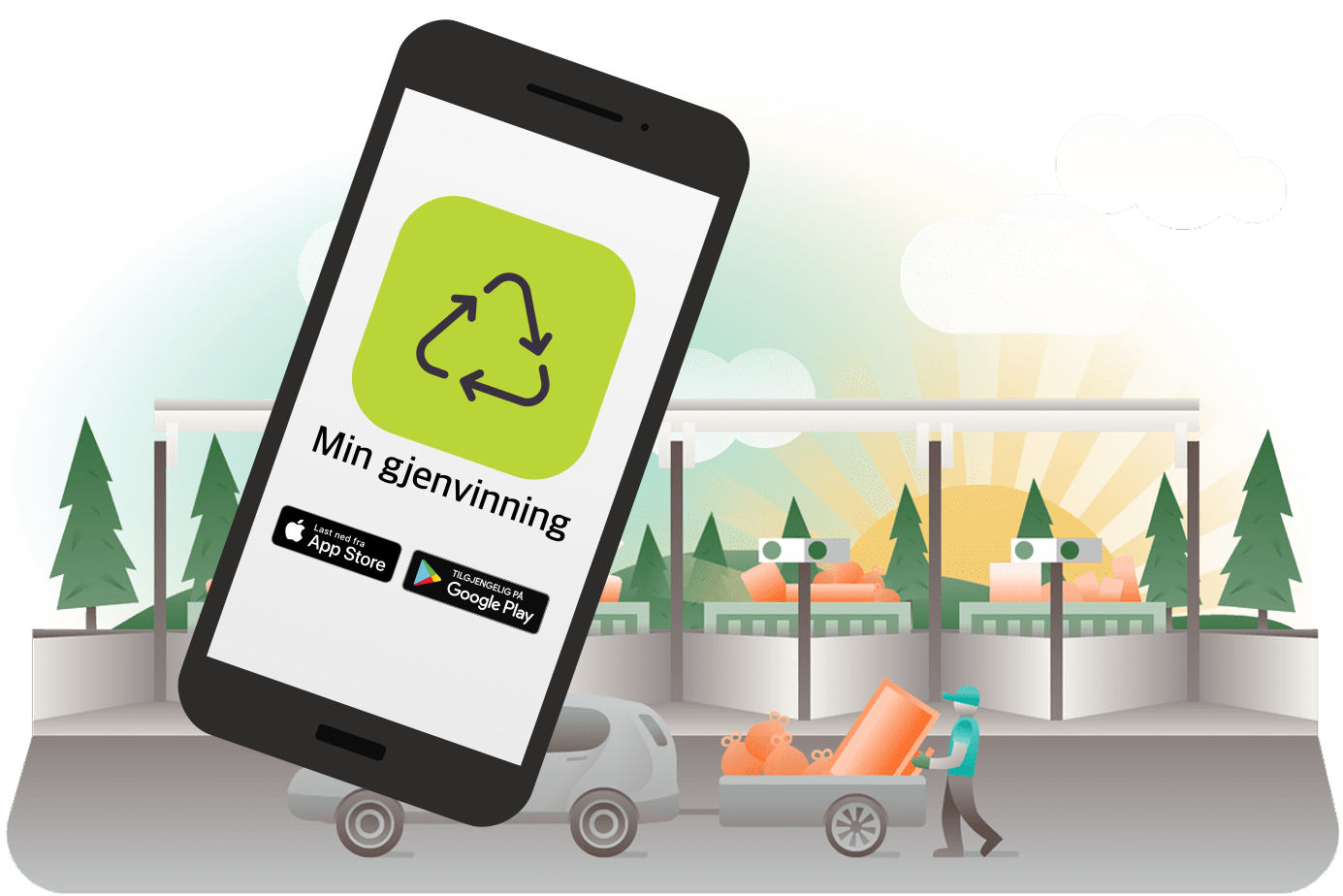 Gjenvinningsstasjon_mobilapp