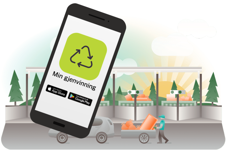 Gjenvinningsstasjon_mobilapp