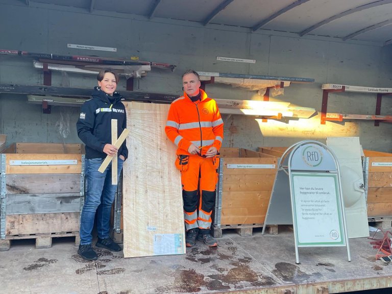 Sondre og Arne på Lyngås